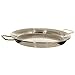 La Ideal Paella Sartén de Acero Inoxidable, Plata, 50 cm
