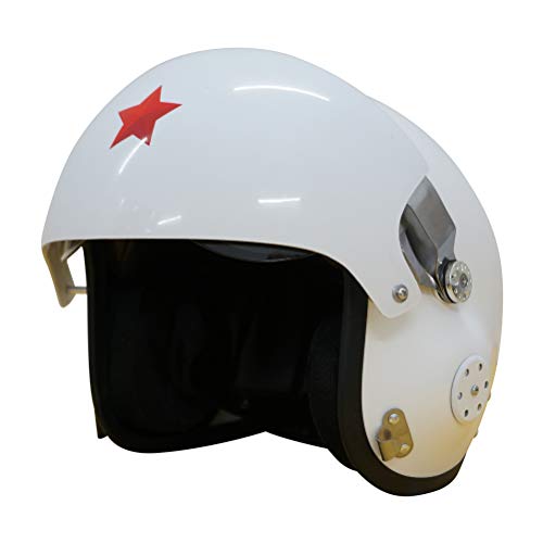 China PLA Air Force MIG Casque de pilote de combat Tk11 Blanc