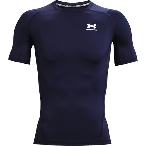 Image of Under Armour Men's UA HG Armour Comp SS Short Sleeve Functional Shirt Quick Dry T-Shirt with Compression Fit