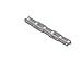 Senqcia Inspire Series C2060RB Riveted Double Pitch Chain, 10