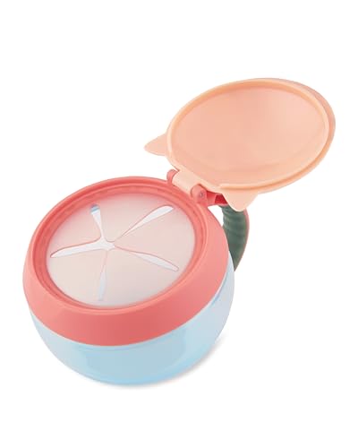 Image of Skip Hop Zoo Snack Cup - Cat; Bpa-Free, PVC-Free & Phthalate-Free with Capacity (222 Ml), Yellow