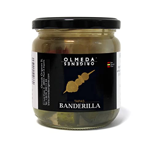 OLMEDA ORÍGENES - Banderillas Tapas - Tarro de cristal 370 gr Cover