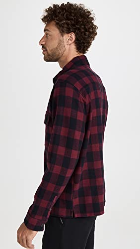 Vince Men's Buffalo Check Button Down Shirt4