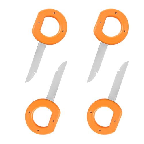 Ohleats Chave de ferramenta de remoção de rádio de carro, chave de desmontagem de chave de CD DVD un