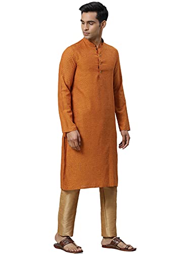 Image of Manthan Cotton Kurta for Men
