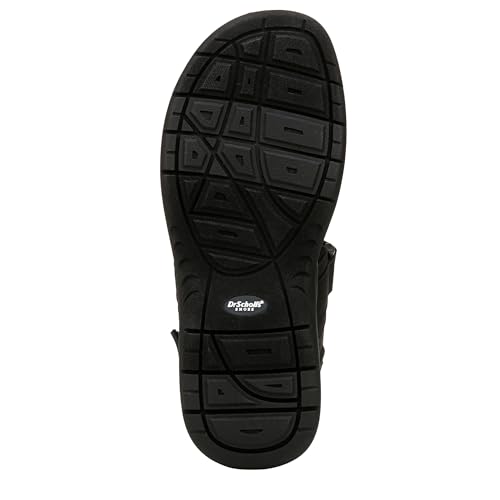 Dr. Scholl's Mens Granger Sandal Black 12 M4