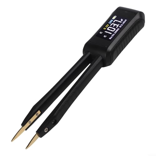 Upfasixy ZTMD1 - Medidor de pinza digital inteligente LCR con pantalla e identificación automática de componentes para reparación electrónica