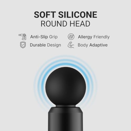 CULT Nitro, Full Body Professional Gun Massager, BLDC Motor, Rotatable Arm, QuietMotion Tech, 4 Interchangeable heads, 5 Speed levels, Silicone head, premium bag.