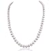White Freshwater Cultured a Quality Pearl Necklace (6.5-7.0mm), 18