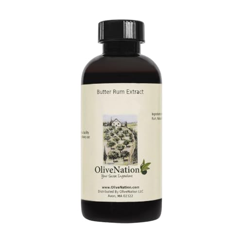 Butter Rum Flavor - Buttered Rum Extract for Baking - Beverages - Sauces - Non-GMO - Gluten Free -...