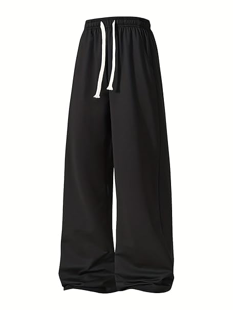 Straight Wide fit Long Length Open Bottom Jogger for Men/Trending Multi Pocket Style, Relaxed Casual Pants for Men-image-49