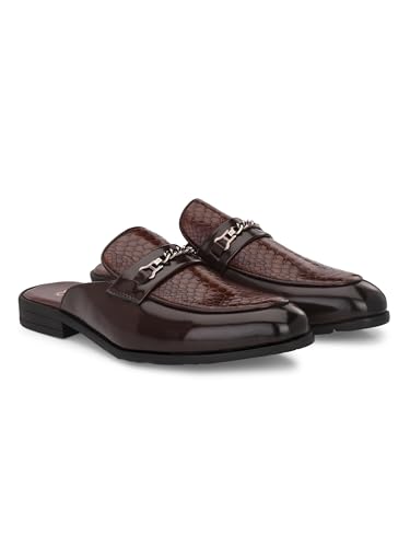 Image of San Frissco mens Ecak 5114 Brown-7 Moccasin
