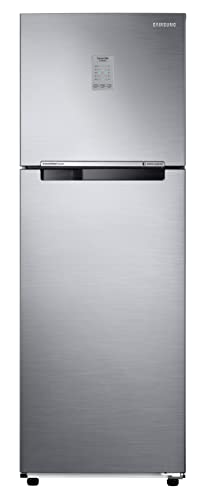 Image of Samsung 256L 2 Star Inverter Frost-Free Convertible 3 In 1 Double Door Refrigerator Appliance (RT30C3732S8 /NL,Elegant Inox)