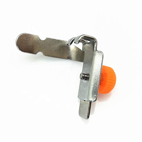 Pie de prensatela rígido ajustable para cremallera miniatura 2