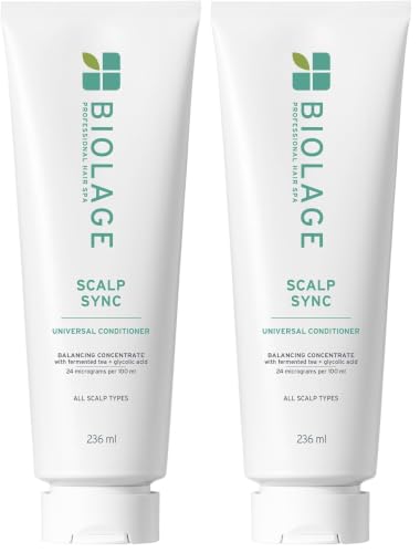 Image of Biolage Scalp Sync Universal Conditioner for Soothed and Hydrated Scalp with Fermented Tea and Glycolic Acid for 72HR Soothed and Hydrated Scalp for Women and Men Vegan and Cruelty-Free​