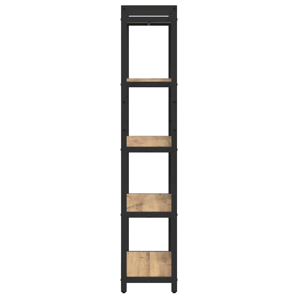 Generisch Bücherregal Artisan-Eiche 60 x 30 x 155 cm Holzwerkstoff,Möbel,Regalsysteme,Bücherregale Bücherschränke-868388