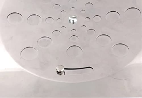 Tela Para Ralo Redonda 10x10 Cm Anti-inseto Ralo Abre/fecha