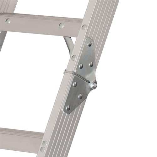 LITE 10-foot Aluminium Attic Ladder 54"W x 22.5"H (Rough Opening), 375-Pound Load Capacity, Type IAA, AA2211