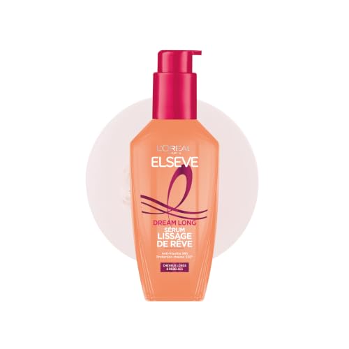 L'Oréal Paris - Sérum Lissage de Rêve - Protecteur de Chaleur 230° et Anti-Frisottis 24h - Enrichi en Kératine Végétale et Beurre de Cacao - Tous Types...