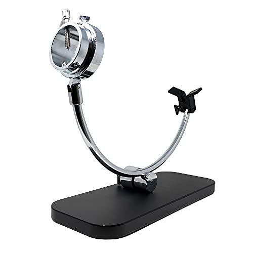 Jamonero profesional modelo gourmet basculante giratorio base APM-500 color negro con gomas antidelizantes