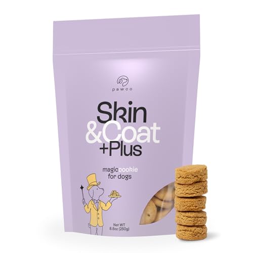 PawCo Dog Treats, Skin & Coat – Supports Skin Barrier