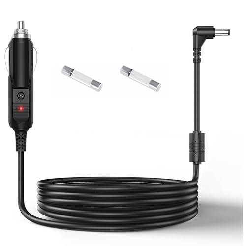 HUZUM Replacement for Inogen Car Charger Compatible with Inogen One G2 G3 G4 G5, for InogenOne Car Charger Power Cord Replace BA-306 BA-301 BA-302 BA-303