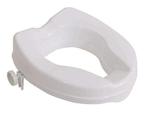 Rehausseur de toilettes ergonomique Aidapt 2 inch pour assise surélevée
