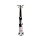 N/P RV Adjustable Table Leg 17-28 Inch a Wide Range of Height Adjustment Table Pedestal can be Easy...
