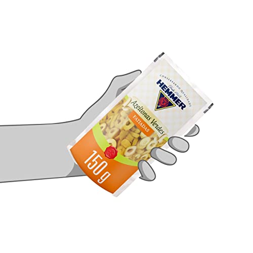 Hemmer Azeitonas Verdes Fatiadas Sachê 150G