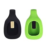 Fitbit Zip Clip By XXSCY®, 2pcs Replacement Clip for Fitbit Zip Only (No tracker) (Black&Lime)