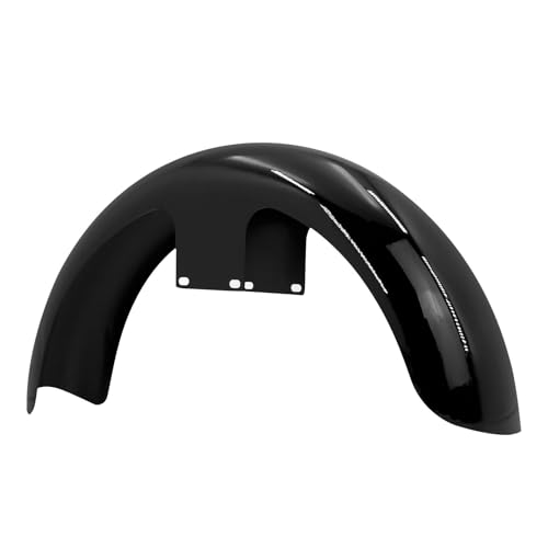 Guardabarros Delantero Envolvente De 19 'para Motocicleta, Color Negro Brillante, para Harley Touring Electra Street Glide Road King Ultra Custom Baggers 2014-2023