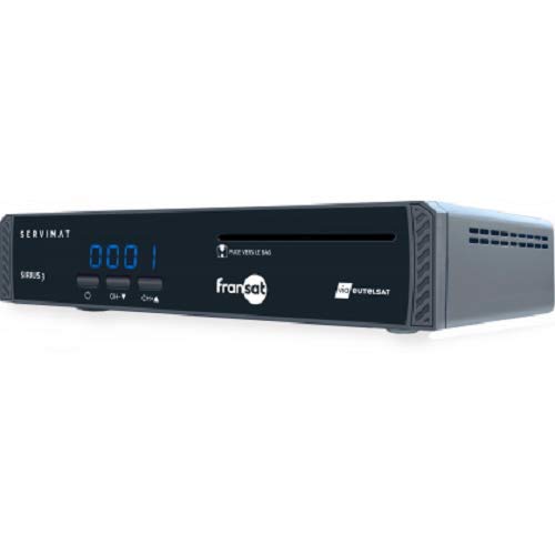 RÉCEPTEUR Satellite ENREGISTREUR Sirius 3 HD FRANSAT sans Carte