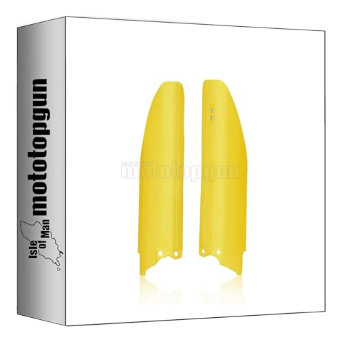 Couvercle fourche jaune Acerbis pour réparer et protéger la suspension Suzuki RM-Z 250