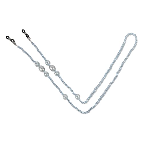 Image of Unisex Specs Holder Hook & Loop Anit Slip Eyewear Lanyard Beads Strap Chain