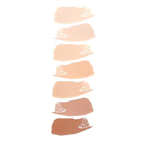 100% PURE 2nd Skin Lightweight Serum Foundation Anti-Aging Face Makeup - Blendable Coverage Liquid Hydration Boost for Soft Plumped Up Glow, Vegan Shade 1 (Neutral w/Yellow Undertone) - 1.18 Fl Oz