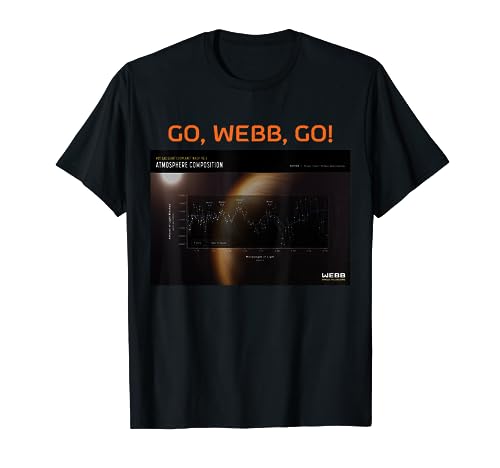 Exoplanet Atmosphere Composition James Webb Space Telescope T-Shirt