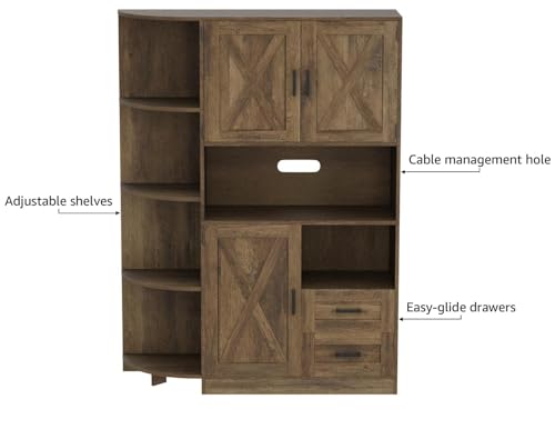 Hostack604farmhousekitchenpantrystoragecabinetfreestandinghutchwithdoorsshelvesbuffetsideboardwithmicrowavestandcoffeebarwithdrawerscupboardfordiningroomrusticbrown Urban Country Home Decor Hostack 604 farmhouse kitchen pantry storage cabinet freestanding hutch with doors shelves buffet sideboard with microwave stand coffee bar with drawers cupboard for dining room rustic brown urban country home decor