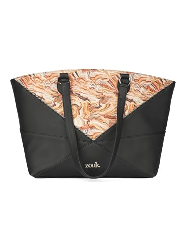 Image of ZOUK Rhea Kapoor Tote Bag - | Elegant Vegan Leather Tote for Women |