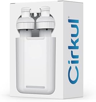 Cirkul Sip Safe, BPA-Free Storage Case with Dual Magnetic Locking Clasps, Securely Holds Two Sip® Flavor Cartridges at Home or On the Go, Easy-Clean, Food-Grade Design