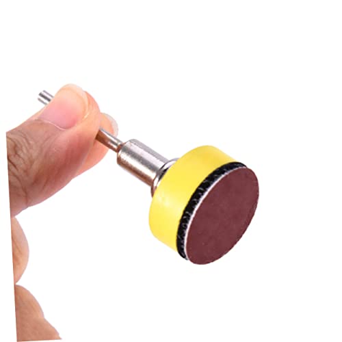 ULTECHNOVO 100 Peças 1 Moedor De Broca Prato De Lixar Lixa Com Adesivo Ferramenta Restauradora Disco