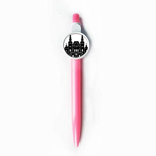 Stylo à bille Russie musée silhouette bleu pour bureau et études