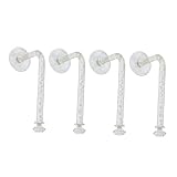 Photo Gallery tobbomey 4 pezzi ganci adesivi da parete supporto organizzatore trasparente senza foratura per bagno cucina camera portaoggetti per appendi accessori resistente e facile da installare Photo Gallery tobbomey 4 pezzi ganci adesivi da parete supporto organizzatore trasparente senza foratura per bagno cucina camera portaoggetti per appendi accessori resistente e facile da installare