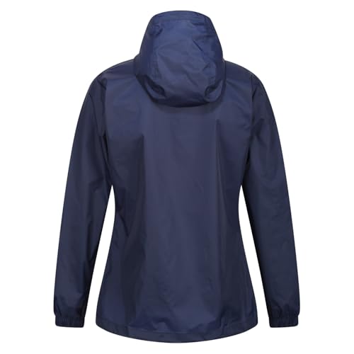 Chaqueta impermeable mujer transpirable y cortavientos plegable 3
