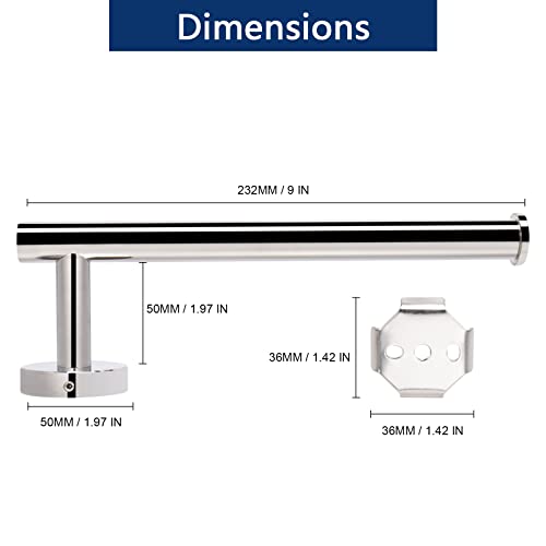 Nearmoon NM-2PHTH-FXRD-CF9IN Hand Towel Holder/Towel Ring, Thicken Stainless Steel Hand Towel Bar For Bathroom thumb #1