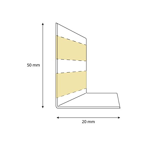 HOLZBRINK Skirting Board Soft Self Adhesive Black 50x20 mm 5 m PVC Flexible Baseboard Self- Stick Transition Profile Wall Caulk Strip