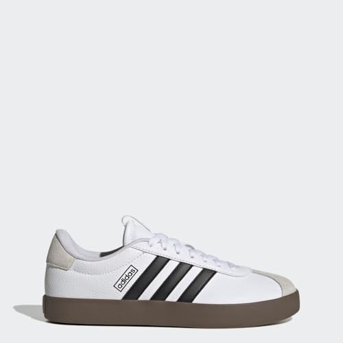 adidas Damen VL COURT 3.0 SHOES, Cloud white/core black/grey one, 41 1/3 EU