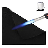 30x30cm Feuerfeste Unterlage, 8mm Hitzebeständige Feuerschutzmatte Starke Stark Carbonfilz Feuerschutzmatte, Feuerfeste Platte für Wartung Schweißen, Brandschutz, Feuerlöschen, Feuer Blockieren, Grill