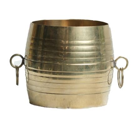 Kerala Handicraft Brass Nazhi, Decorative Vessel