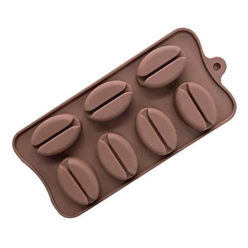 チョコレート型 コーヒー豆 氷型 シリコンモールド ミニ DIY アイス お菓子 製菓道具 製パン道具 調理器具 手作りお菓子 飴細工道具 飾り 粘土用 ハンドメイド 石?型