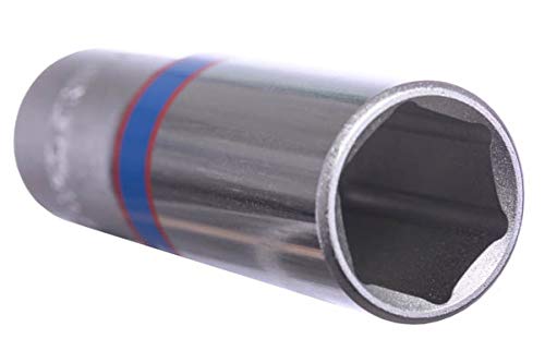 KingTony BR Soquete Sextavado Longo 19Mm-1/2 Kingtony Br 423519M 19 Mm